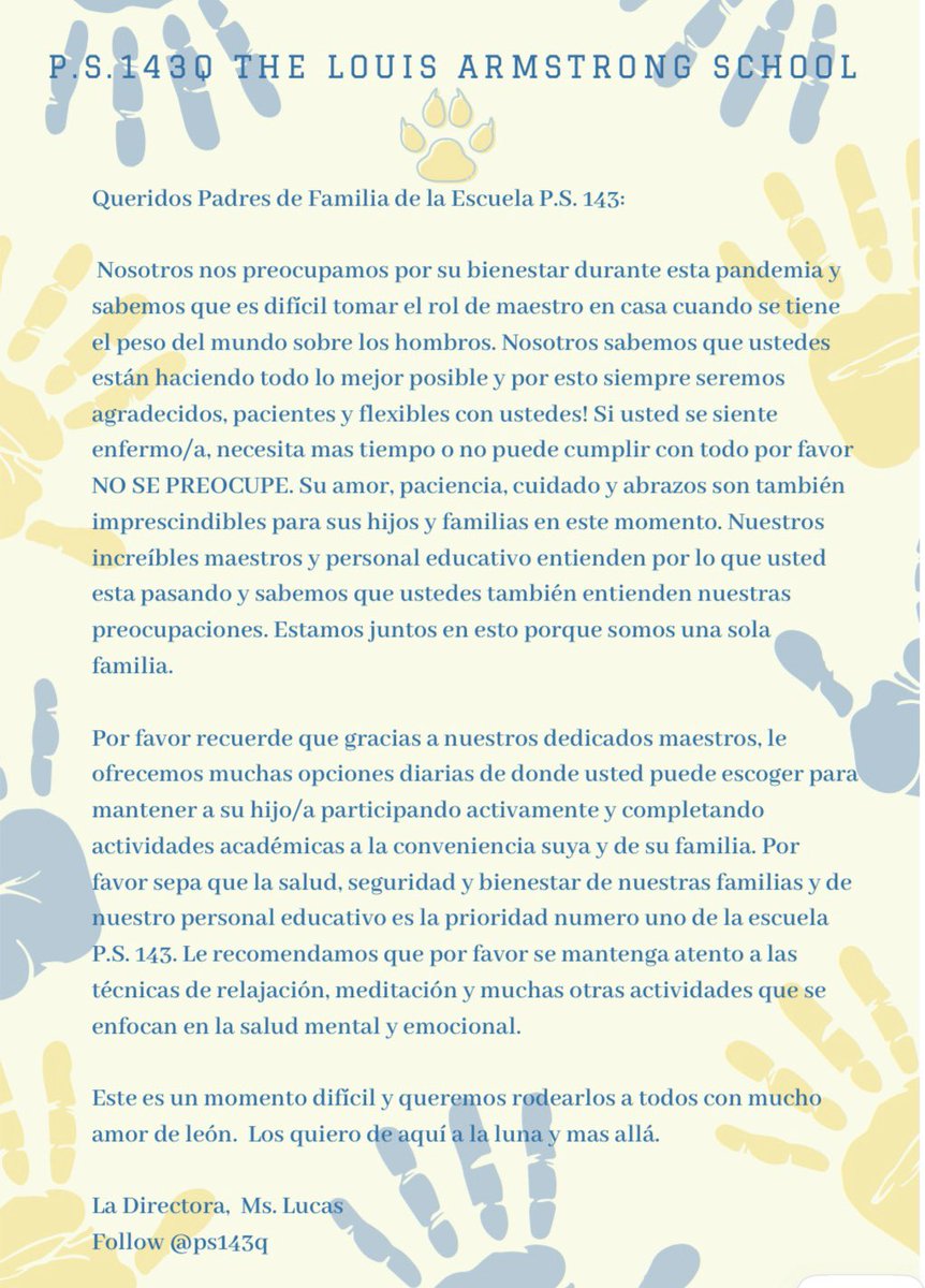 Justine Lucas, Proud Principal tweet media