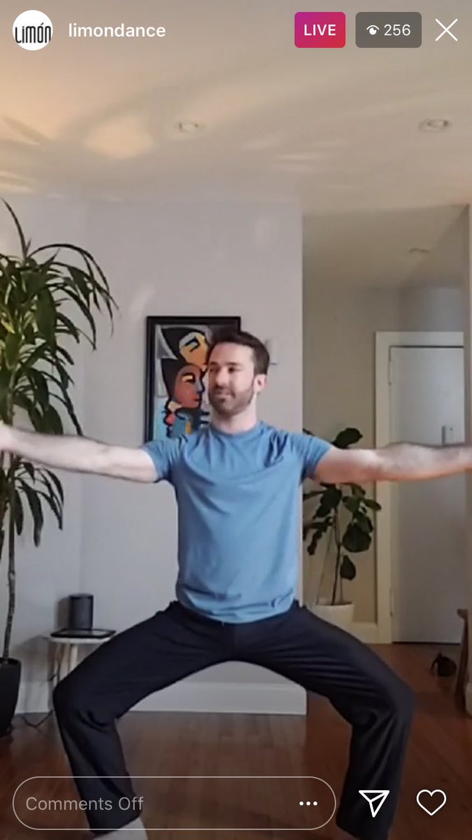 DanceJcsu's tweet photo. Thank you @LimonDance for the free  Instagram class! We are streaming now! https://t.co/ORrgpTJlaR
