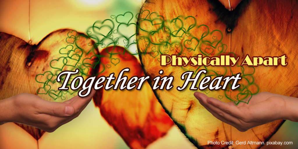 epatra's tweet photo. Physically Apart – Together in Heart https://t.co/jZWlpsfxvr https://t.co/isSYtOnkWY