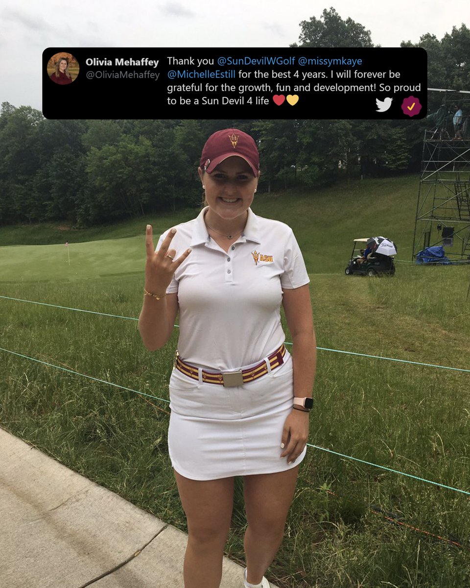 SunDevilWGolf's tweet photo. All the way from Ireland to Tempe  🇮🇪➡️🏜️
Olivia Mehaffey has made an impact on fans from around the globe 🌐
We are proud to call her a #SunDevilForLife 😈 https://t.co/V7Vih4z7wF