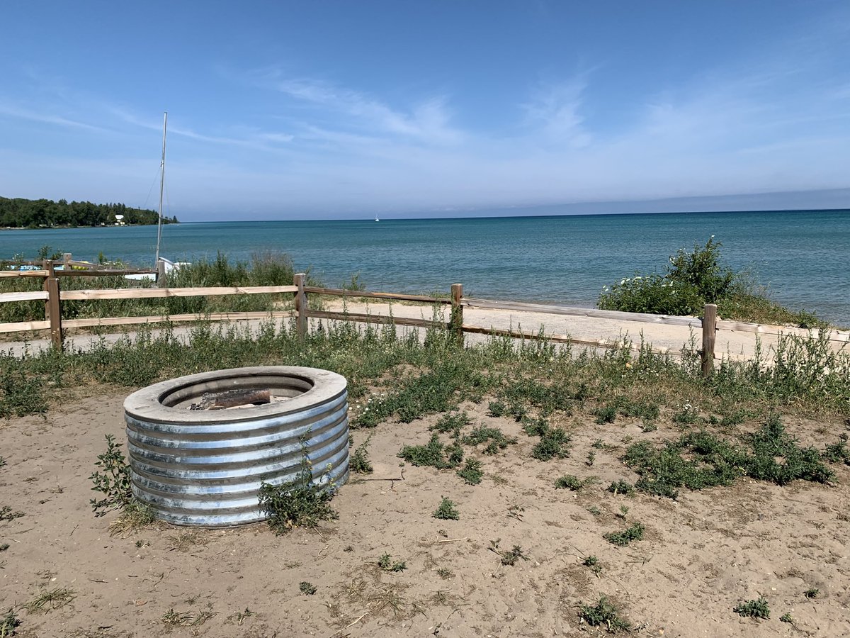 ⁦<a href="/NCSD/">Novi Community School District</a>⁩ This is my favorite reading spot, Wilderness State Park. Actually it is my favorite spot for reading, making sand castles, swimming, campfires,family fun, and of course s’mores! #NoviTogether