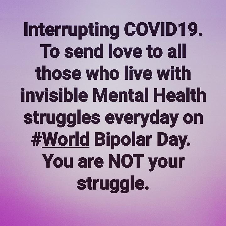 HoHIntl's tweet photo. Staying with you on #WorldBipolarday https://t.co/8iNpx5mEQZ