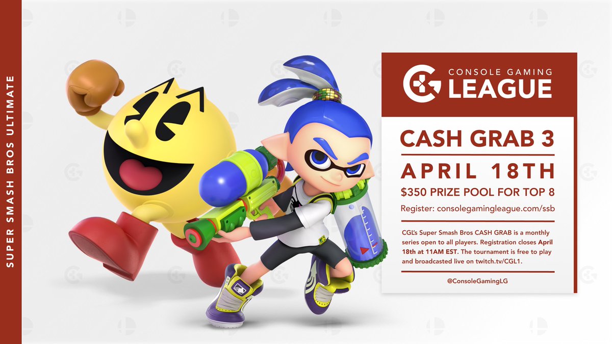 ConsoleGamingLG's tweet photo. Huge tournament this weekend with 208 entrants!!
๐ฅ@AndresFnSsb
๐ฅ@naitosharp
๐ฅ@mk_luffy
๐
@MegaManLeo_
๐
@BattlePuPhR
๐
@ChunkyKong9
๐
@Lacayo44
๐
@sebayeeeeee
#cglsmash
See you next time โฉ April 18th
Registration is OPENโผ๏ธ
https://t.co/G6rAPoQ2yZ https://t.co/vYwXELyJgU