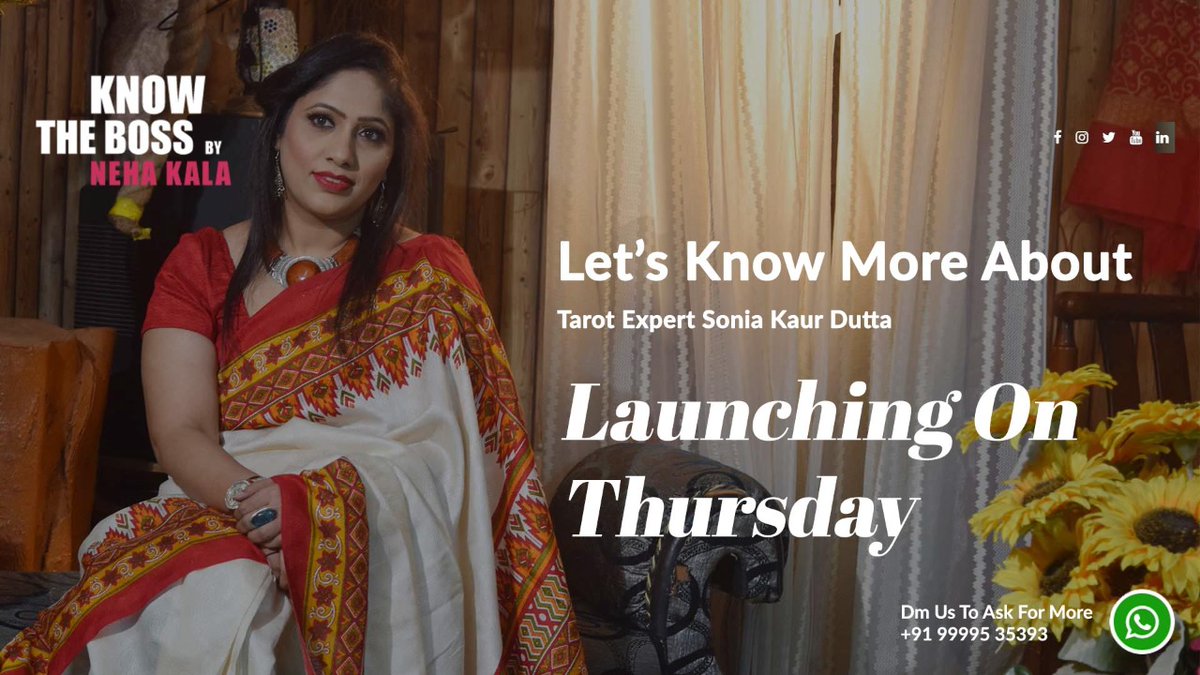 TheRedVelvetC's tweet photo. Super Excited.. when things are not under control, you should work a bit extra and turn the time positive.. Well used Isolation time .. #KnowTheBoss-A Webseries Launching on Thursday...
Shukrana Saiyaa
#NehaKala #KnowTheBoss https://t.co/tt3DQaccmo
