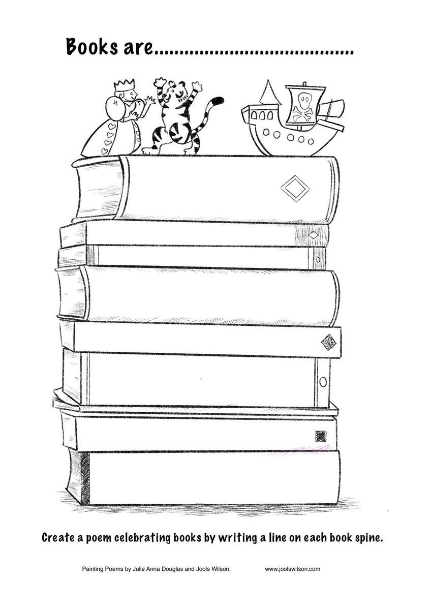 JulieAnnaPoetry's tweet image. You&apos;ll find some lovely, free, poetry activity resources created by @JoolsAWilson and inspired by the poems in our new book here: joolswilson.com/blog/
#ReadWriteCreate #PaintingPoems