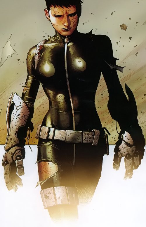 Day 30: Daisy Johnson aka QUAKE! The daughter of Mr. Hyde, Quake is one of Nick Fury's most trusted agents. Due to her father's gene structure, Daisy was born with her Inhuman powers without having to go through Terrigenesis. Played by  @chloebennet  #WomensHistoryMonth