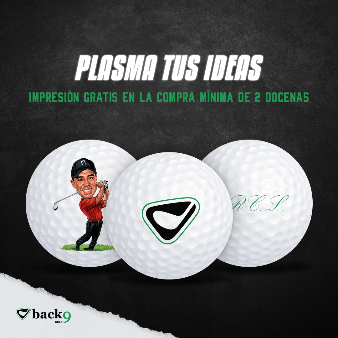 ¡Lleva tu imaginación a la realidad! 😱💭
Imprime: iniciales, fotografías, logotipos o dibujos en tus pelotas de golf y destaca en el campo.

☝Aplica para todas las marcas.
☝Vigencia: 15 Abril