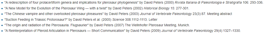 but now focuses mostly on his "large reptile tree", a chart he uses to recategorize most animal families (infamously he's written a paper and a blog post about how whales are actually three separate, unrelated genera, one of which (toothed whales) is a highly evolved hedgehog)