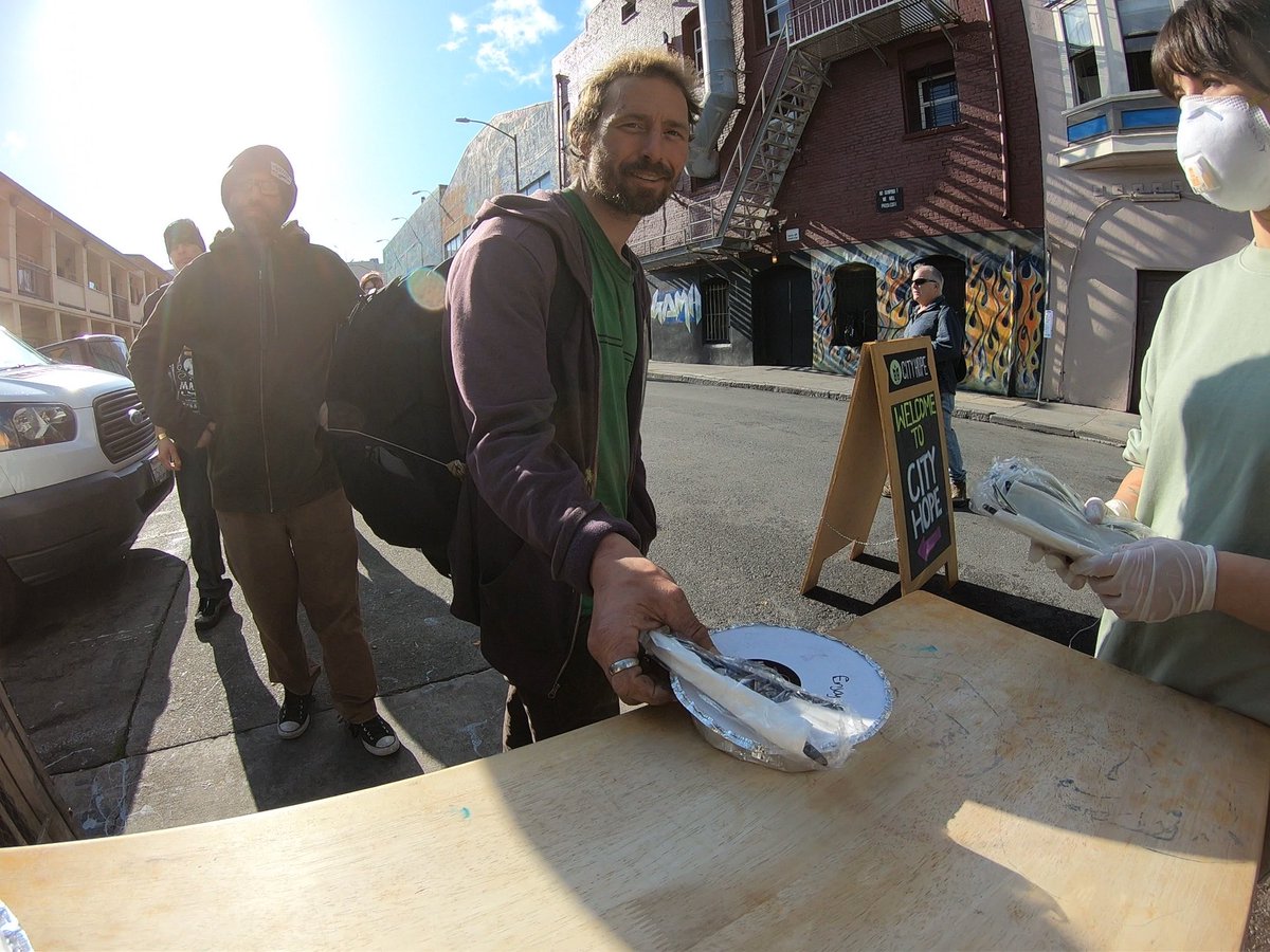 Thanks to generous meal donations from local restaurants, we were able to send 145 meals to <a href="/cityhopesf/">City Hope SF</a> to feed a lot of hungry people in the Tenderloin in San Francisco last night.