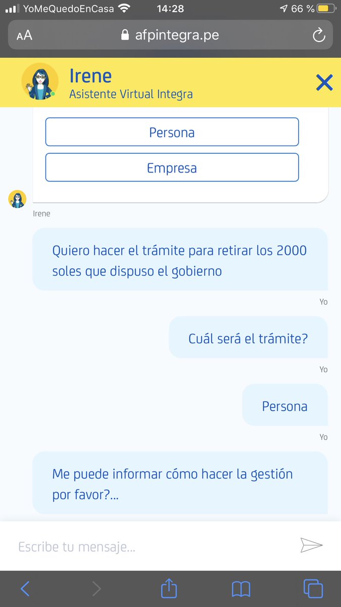 LuchoMkt's tweet photo. @AFP_Integra @AFP_Integra en verdad que decepcion, te confié por años mis aportes y ahora después que el presidente @MartinVizcarraC dio acceso a S/2,000 soles de nuestros fondos no podemos entrar a la plataforma ni das respuesta virtual
 @JulianaOxenford @Defensoria_Peru miren este descaro. https://t.co/zaQRV78lQU