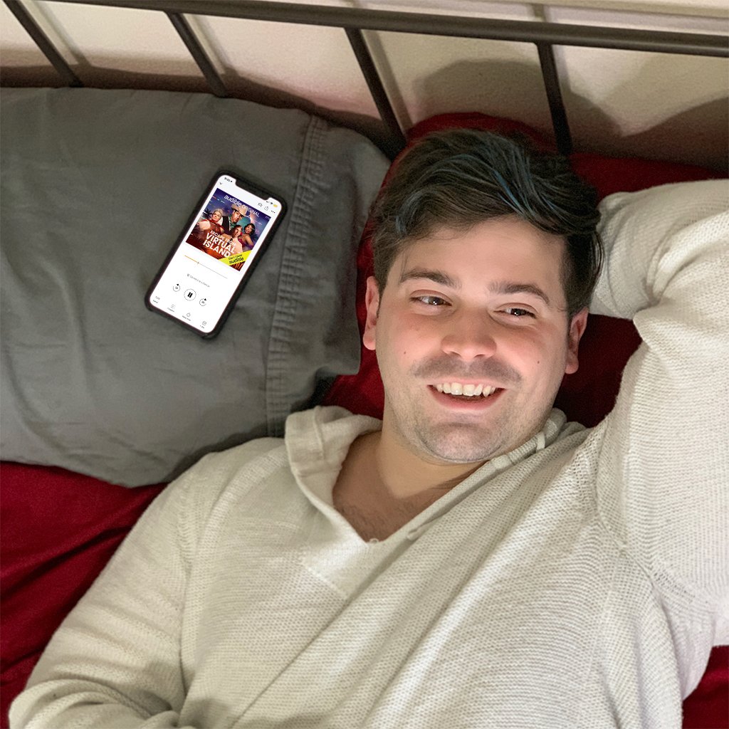 Who needs something to listen to? Live out your wildest dreams (in VR) with Paul Rudd! 

"Escape from Virtual Island" launches on <a href="/audible_com/">Audible</a> on 4/2 🙏🙏🙏 Get your free download to join the adventure and laugh your booty off. audible.com/efvi #ad