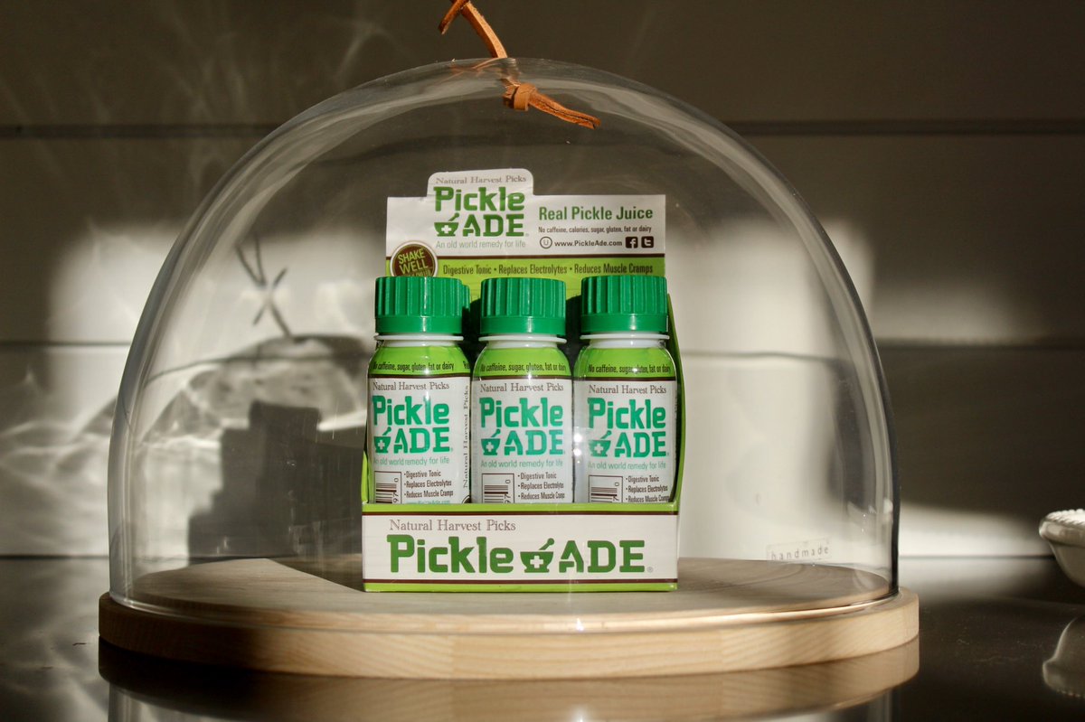 PickleAde's tweet photo. Pickleade contains vitamins C and E which is a great boost to your immune system! Making it the perfect pick(le) me up ✨ 
…
 #PickleAde https://t.co/6qgUPtLrJD