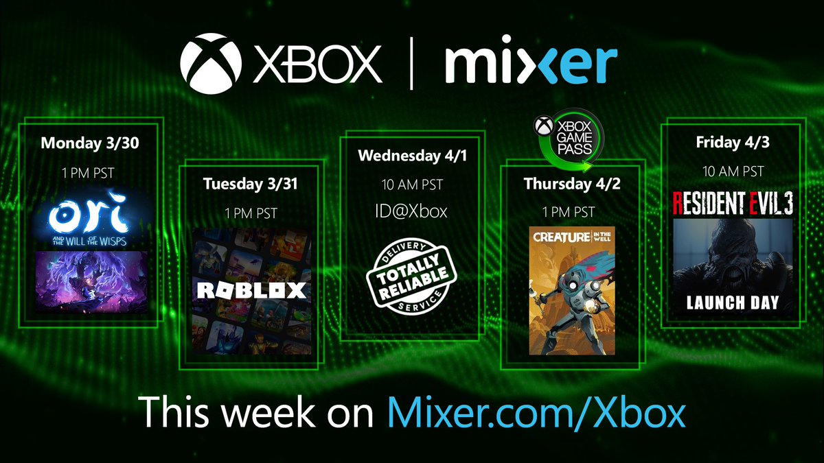 Mixer On Twitter Now This Is A Way To Kick Off A Monday