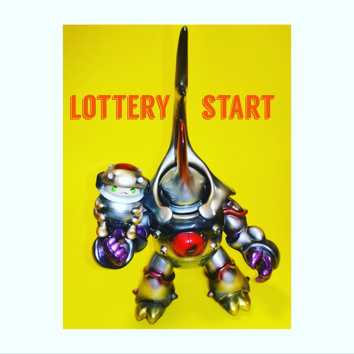 YaYaYa_Studio's tweet photo. 暴甲兜第七期色(魔装機神)-抽選開始！

Mech-Dynastes (Version 7: 魔裝機神 Lottery Start <Now> !

LOTTERY Start <Now> and <End> On 1-Apr-2020 11:00 P.M. (Hong Kong Time) 

More detail on Instagram. https://t.co/1msq13RJGw