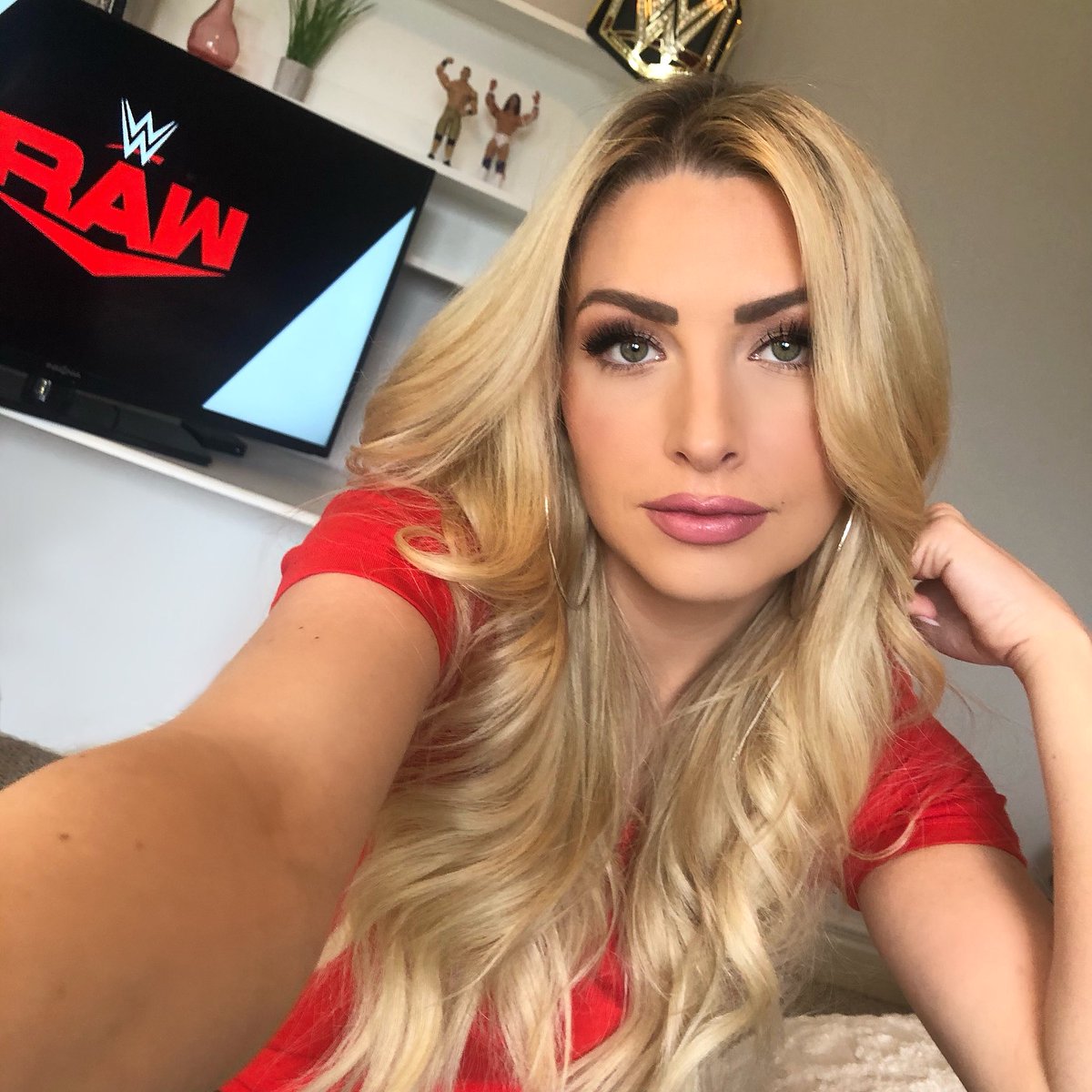 McKenzie Mitchell on Twitter: "Work from home ❤️ @WWE #WWENow ...