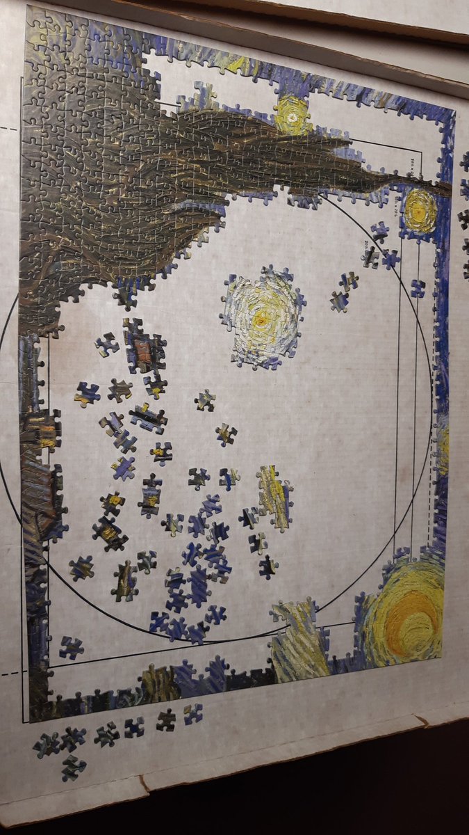 yellowcastle2's tweet photo. Well friends. I'm still working on my puzzle. I do a little bit every day. https://t.co/BgMneIkTKh