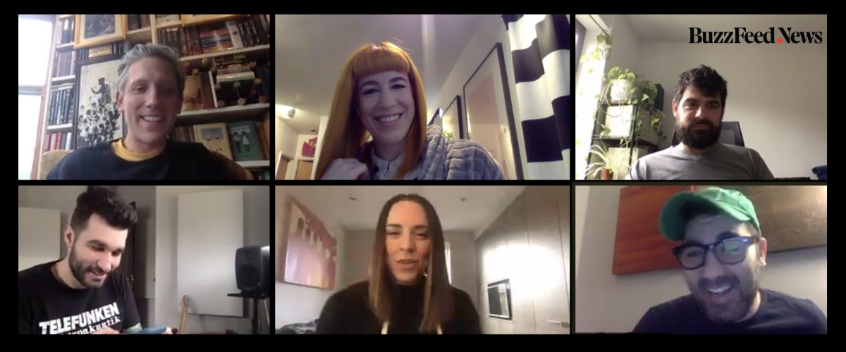 BuzzFeed's tweet photo. A special someone accidentally "spiced" up the @AM2DM team meeting today... https://t.co/9soT6UGtpg
