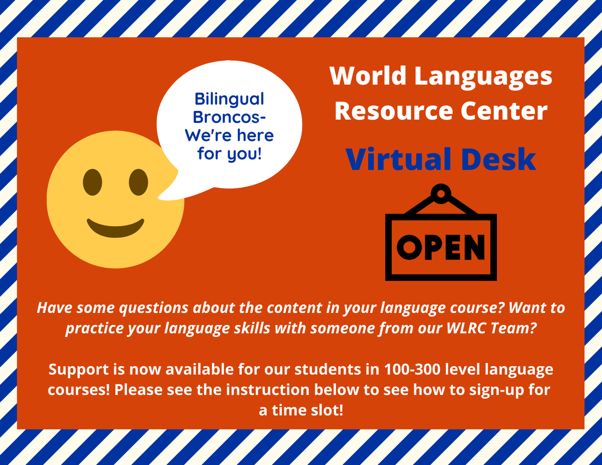 Department Of World Languages At Boise State On Twitter