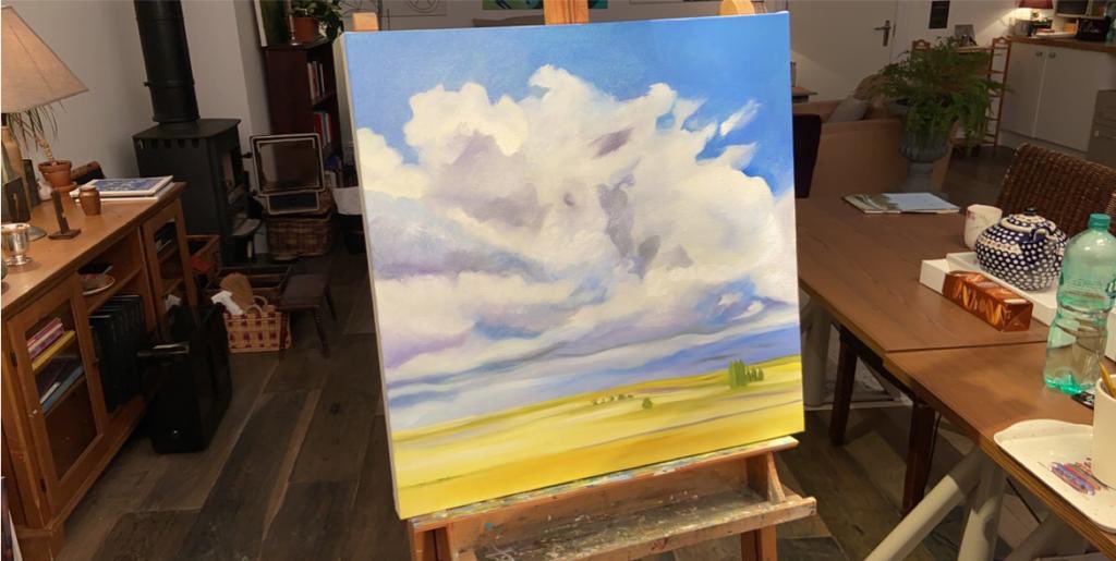 LStorer77's tweet photo. Two 60 x 60 cm oil paintings on canvas 2020 https://t.co/wmGnHbmNky