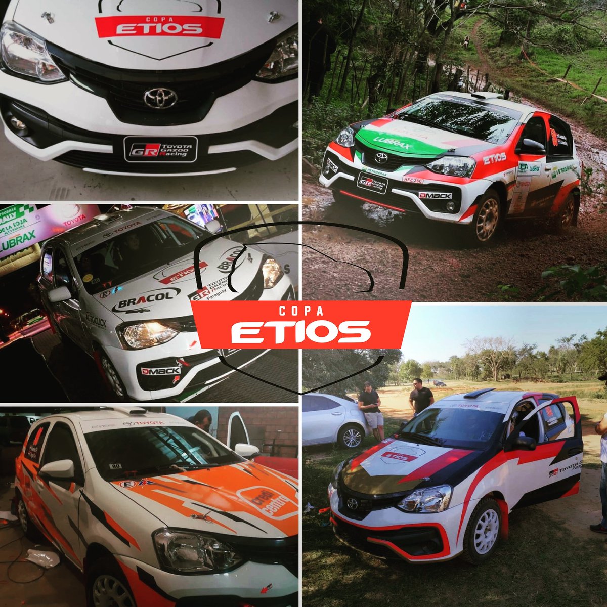 𝗖𝗼𝗽𝗮 𝗘𝘁𝗶𝗼𝘀
Se orienta a pilotos jóvenes con gran proyección, donde cada piloto es dueño de su auto y responsable de su mantenimiento.
Técnicamente hablando, se trata del Toyota Etios encuadrado dentro del reglamento FIA RC5 🇵🇾🚗💨
#RallyPy #Etios #Toyota #Rally