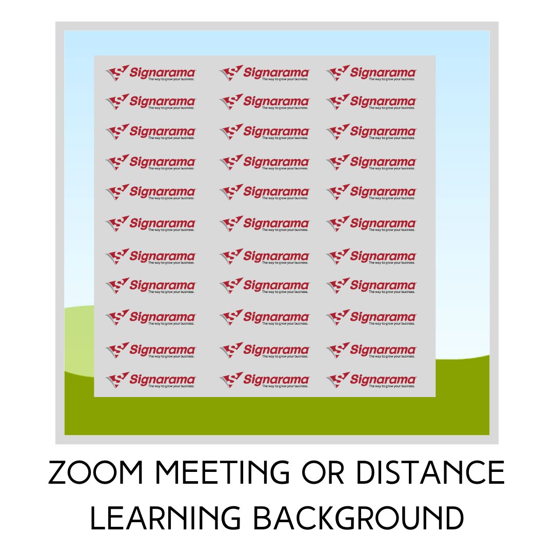 COSignARama's tweet photo. Stuck at home doing zoom meetings or teaching a virtual class?
Don't worry about cleaning/arranging a background. We've got you covered!
Custom sizes and designs are available with easy online proof approval, quick turnaround, and no contact pick up available!
Call 719-574-9400! https://t.co/kvCs9RUrFV