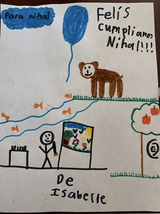¡Gracias a mis maravillosos alumnos y alumnas seguimos algunas costumbres de nuestra clase cuando alguien cumple años!  Thanks to my amazing students we’re adapting our class birthday traditions when we celebrate birthdays! #somoskey #somosbilingües