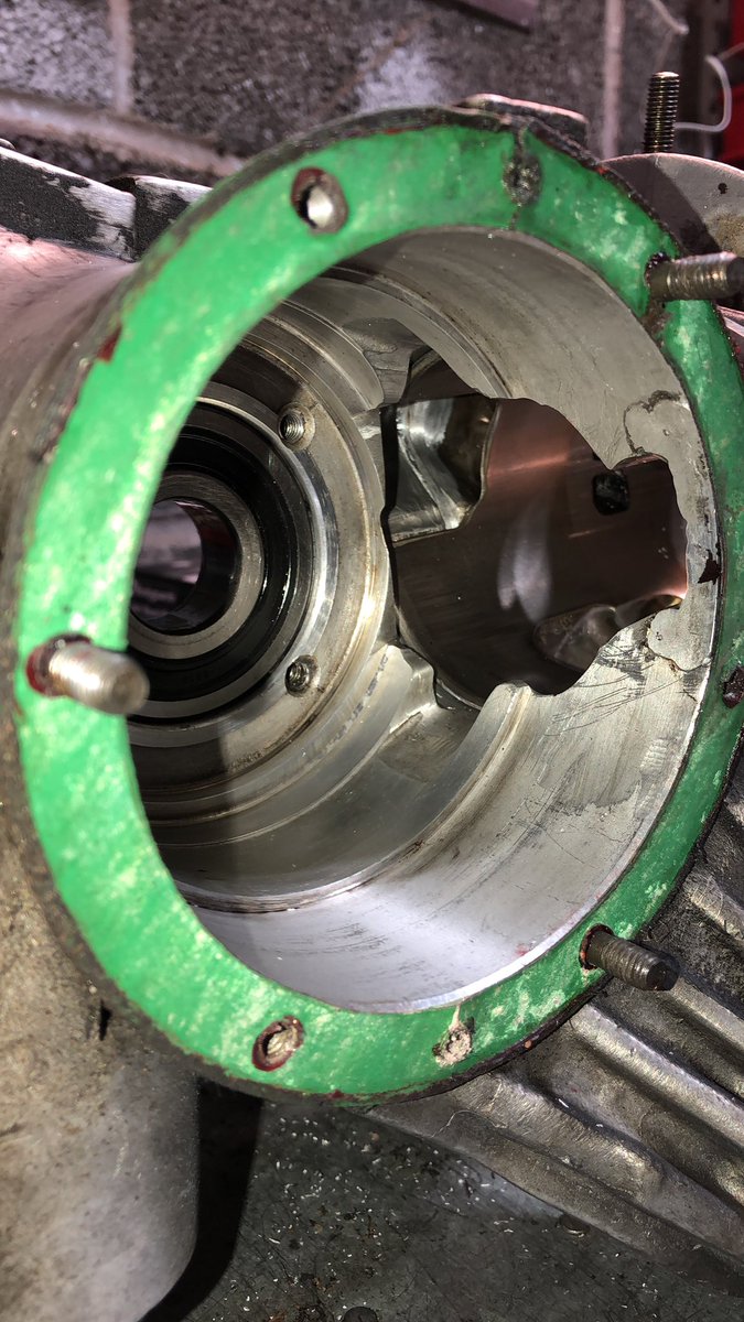 robert2burns's tweet photo. This evening self isolating working on a TS1... casings had been welded and opened up to create bigger transfers.. packing plate and barrel didn’t match... first sorted packer... then barrel... delighted with results #DrRobertLambrettaClinic #ts1 #lockdown #2strokefullthrottle https://t.co/hiS1zUCt83