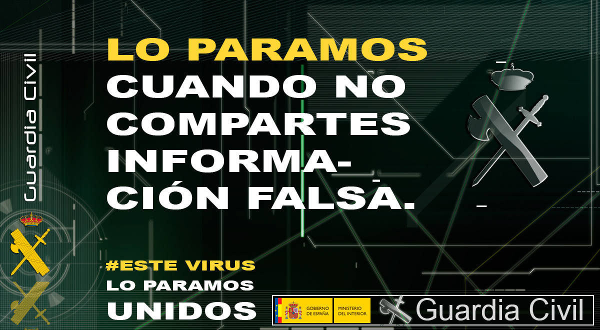 guardiacivil's tweet photo. ¿Cómo identificar #bulos? 
➡️¿Conoces al medio?
➡️¿Cuenta alguien + la noticia?
➡️¿Es una página satírica?
➡️¿Tiene una fuente y fecha?
➡️¿Es una alerta?

✔️Contrasta la información en fuentes oficiales.
⛔LO PARAMOS cuando no compartes información falsa
#EsteVirusLoParamosUnidos https://t.co/u2Itk3XEhK
