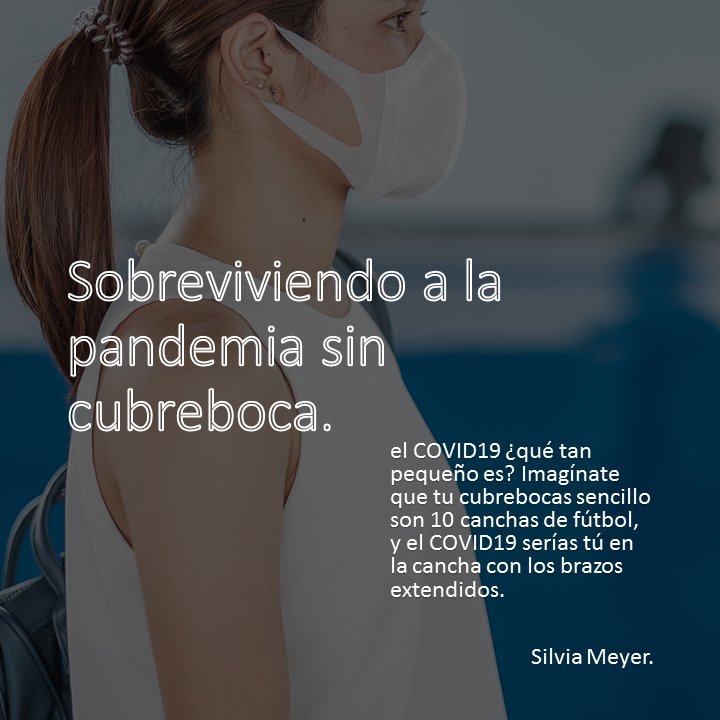 Sobreviviendo a la pandemia, sin cubreboca.

Gracias por tu aportación <a href="/silvia_meyer/">Silvia Meyer</a> 
#COVIDー19 #coronavirus #nCoV2019 #SARSCoV2 

sanita.com.mx/sobreviviendo-…