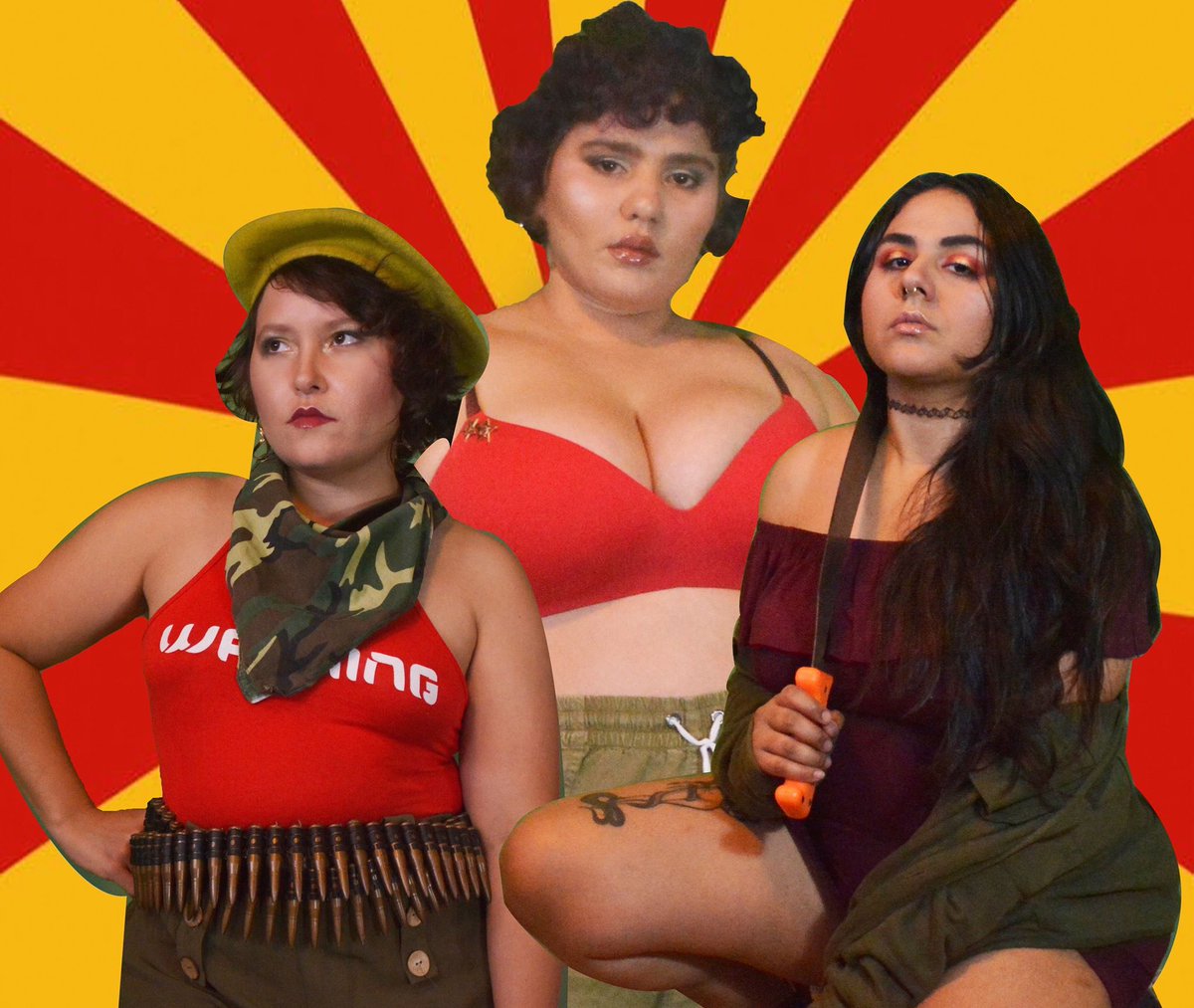 LasBellaqueens's tweet photo. 💋💦¡¿No te esperabas está verdá?! Las Bellaqueens les traemos algo para escuchar en esta cuarentena pueden conseguir nestro nuevo track 🔫 "Escondan" ���� en https://t.co/tTYbvs4vX5 https://t.co/HdSdAkbcsm