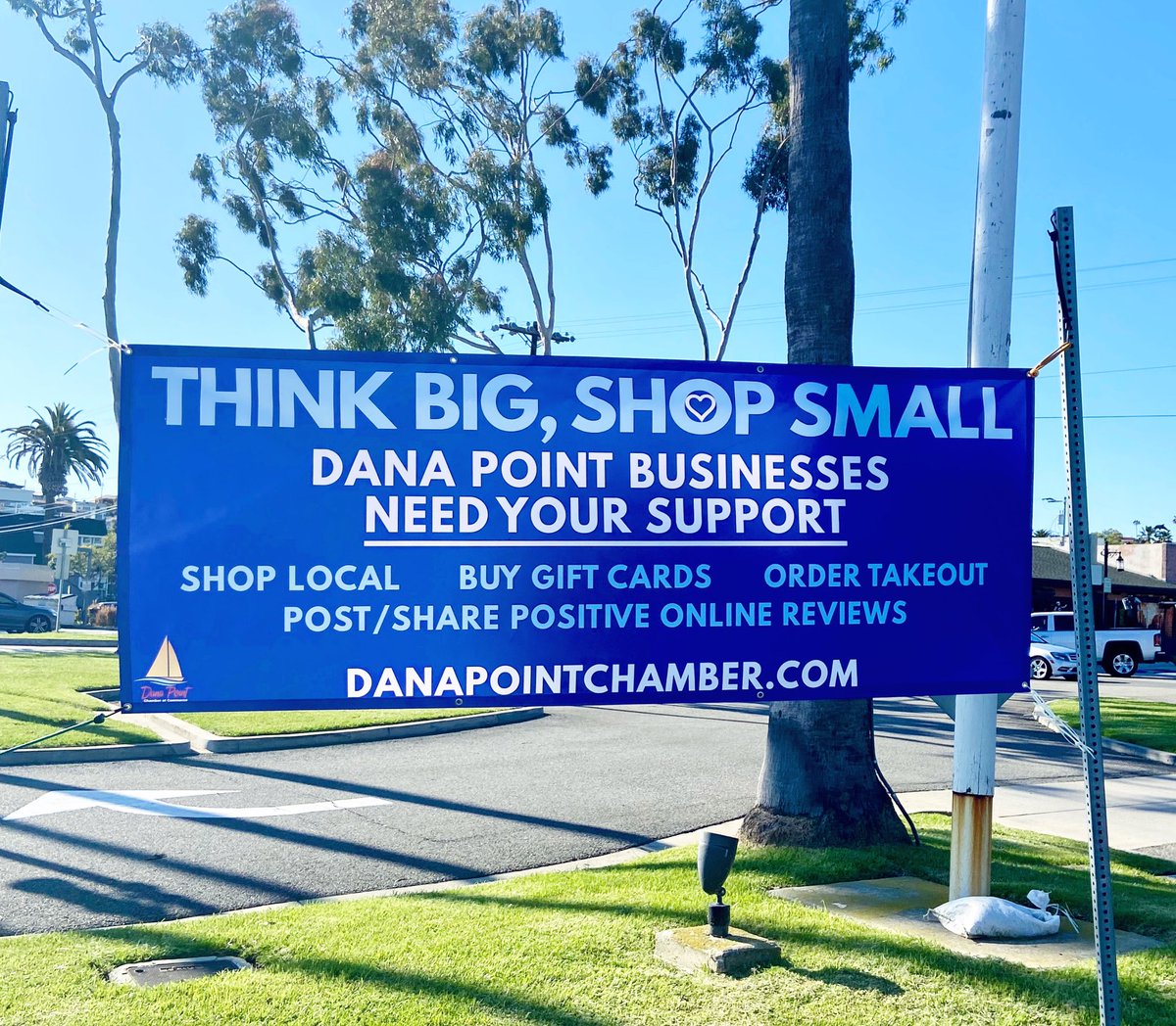 Think Big, Shop Small 💙 Our Business community needs us NOW more than ever! Remember to #shopsmall and #eatlocal. #DPStrong
