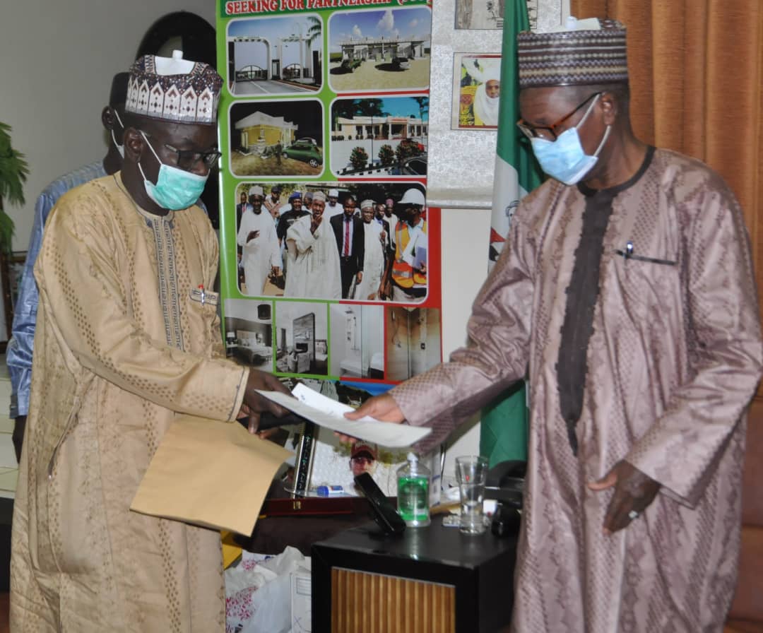 GovernorMasari's tweet photo. On behalf of the Government and people of the State, I wish to, most heartily, appreciate the @UBAGroup for donating the sum of N28.5m for the fight against the #COVID19. It couldn't come at a better time and hereby assure you that it will be utilized in the most appropriate way. https://t.co/0cit86kf4Q