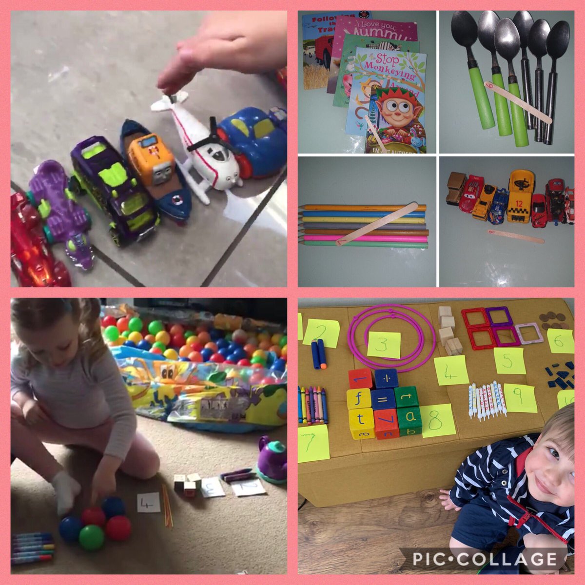 MpNursery's tweet photo. Today’s challenge entree’s so far! #TeamNursery’s mission was to collect groups of objects up to 10, make labels for them and then have a go at adding two groups together. Looks like they’ve had lots of fun and done a fantastic job!
#dreamteam #clevercounting #youareamazing https://t.co/RTv9A5msIG