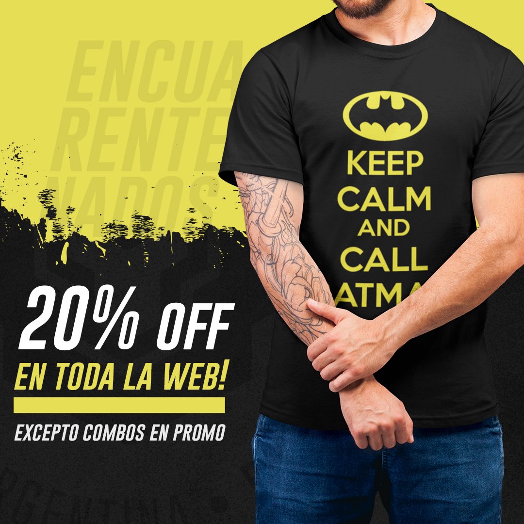 20% de descuento en TODA la web!