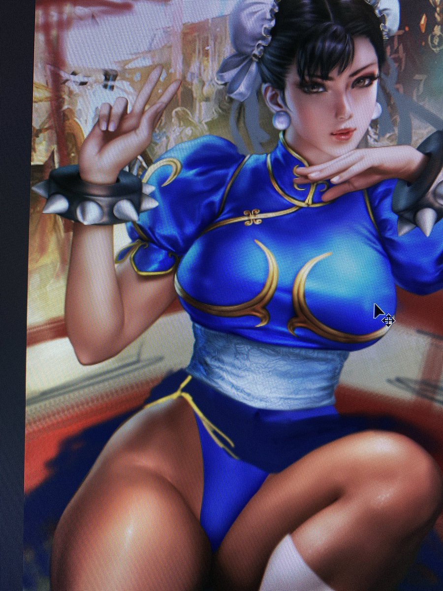 Logan Cure art. #wip. #chunli. last 2 days to join!! 