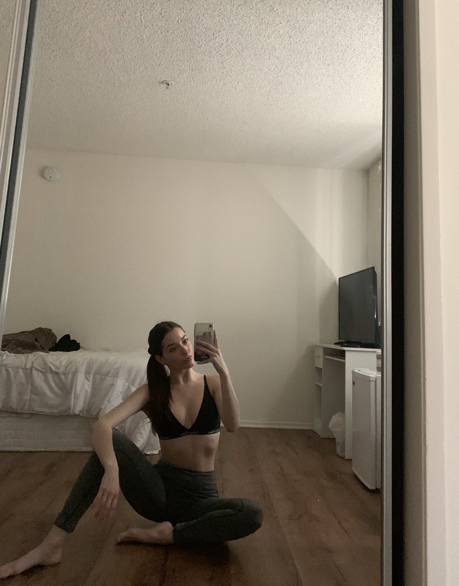 Ughlissa's tweet photo. quarantine forcing me to exercise since there’s nothing else to do https://t.co/8q1wLP2rGr