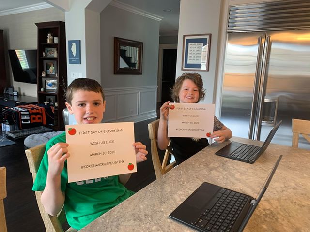 ElmhurstD205's tweet image. Thank you to everyone who shared their "first day" photos today! We had a successful day of e-learning. We miss all of our students and staff, but it was great to virtually see their faces today! #igniteD205 1/6