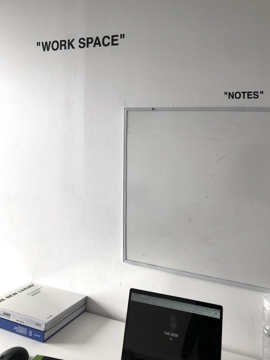 (Thread) My Virgil Abloh / Off-White Inspired Room Makeover Part 2 - "WORK SPACE"