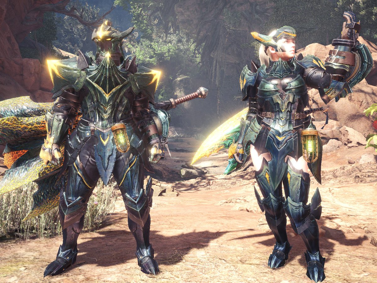 Raging Brachydios Armor / Raging brachy alpha + armor set in monster hunter...