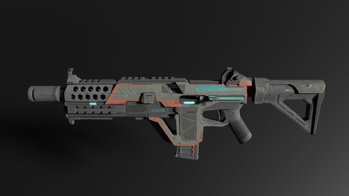 So I never posted the Volt SMG model when it was added to files back near t...