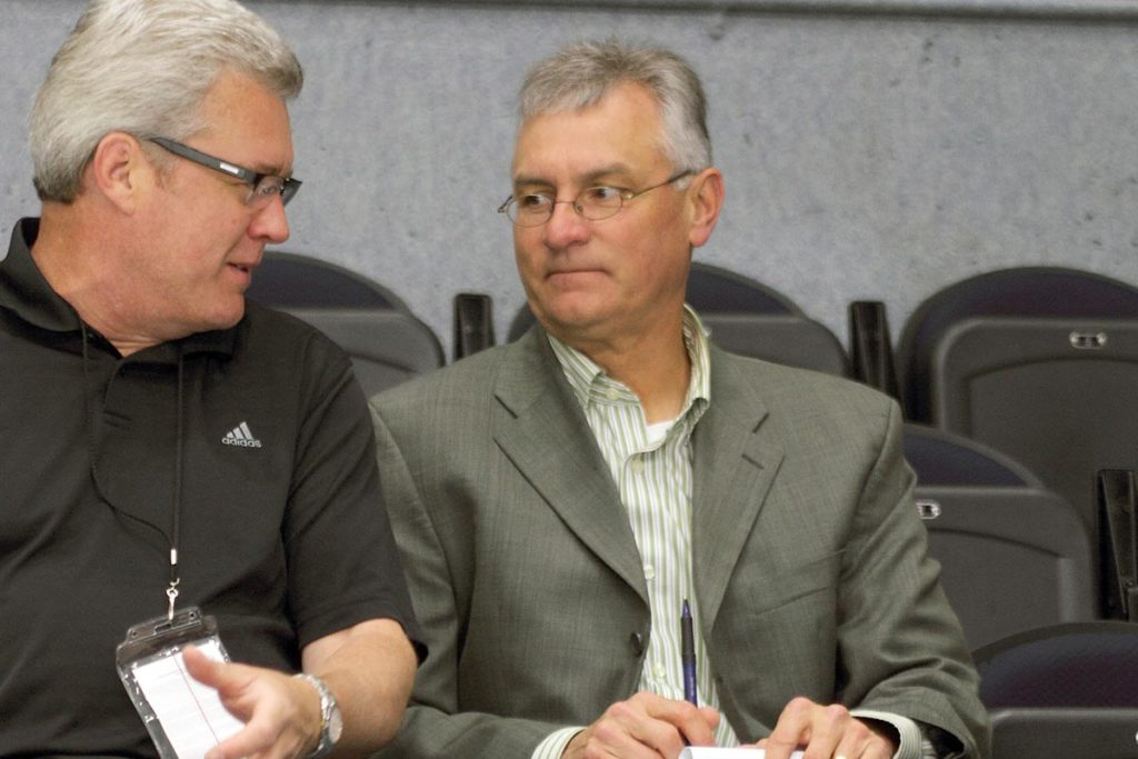 Voice of the <a href="/griffinshockey/">Grand Rapids Griffins</a> Bob Kaser is on the mend after a heart attack sidelined him in December.

→ bit.ly/2UqWzps