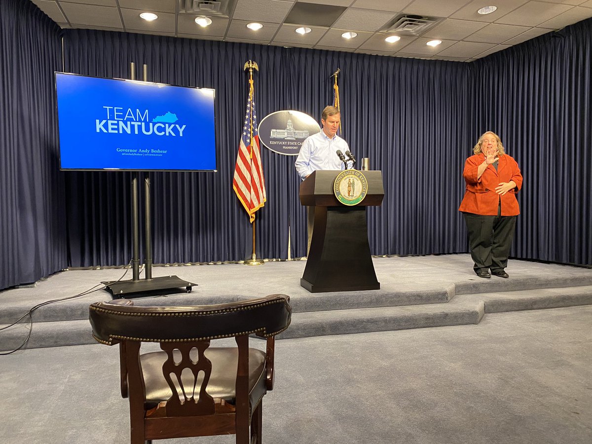 philtvnews's tweet image. Governor says “this is not forever. It will end.  I know this because of Kentuckians’ amazing attitude.”