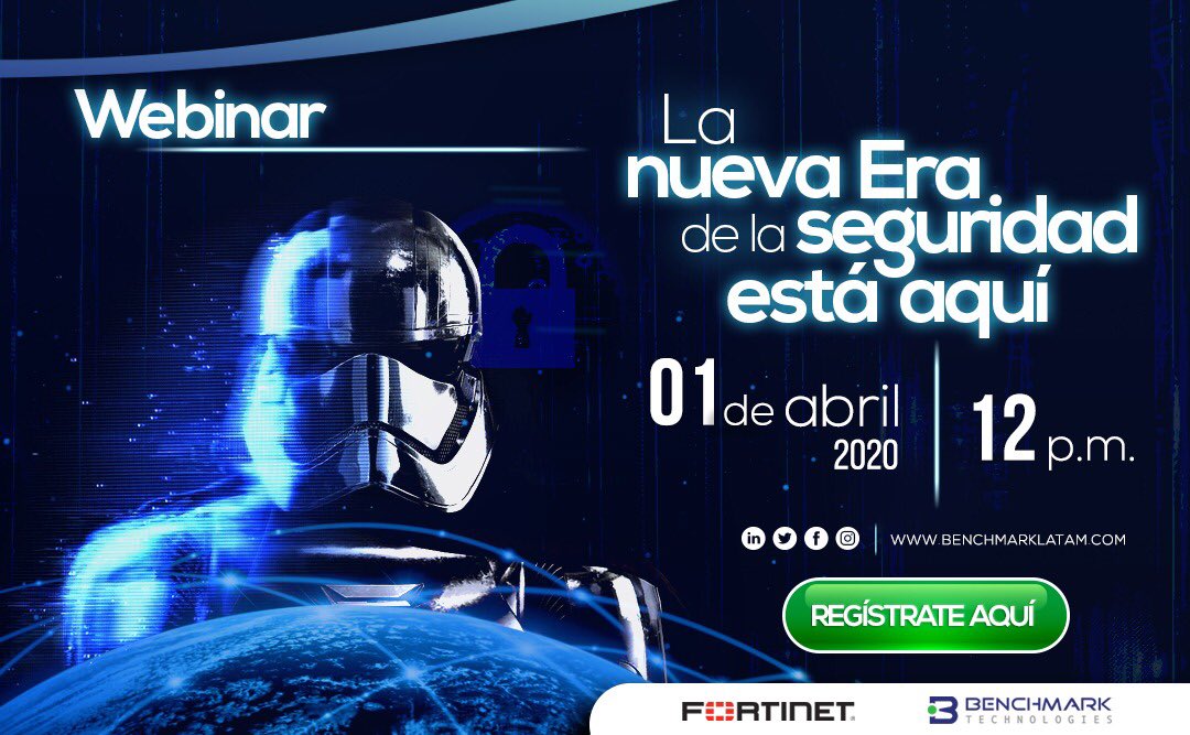 BenchmarkLatam's tweet photo. #webinargratuito
.Te invitamos a participar de: La nueva Era de la Seguridad.
.Fortinet integrado a Nutanix.

.REGISTRATE: https://t.co/OGsKzHHkUI https://t.co/VhBGaPDxGz