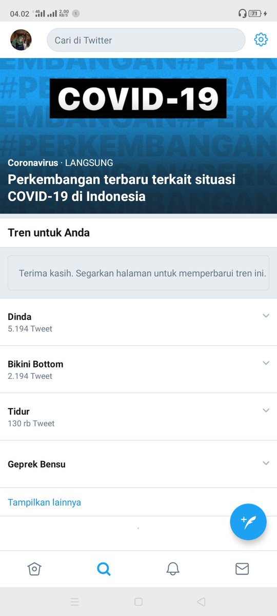 Dindaarput1's tweet photo. Coba tolong jelaskan???
kenapa nama #dinda jadi trending🤔🤭 https://t.co/J24qR0GMdj
