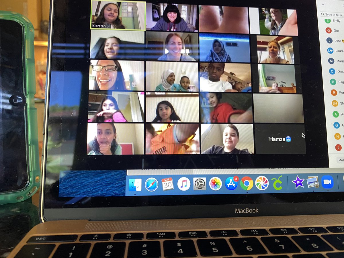wmweadock's tweet photo. What a lovely afternoon chat! Love connecting face-to-virtual-face! @amaynard32 @missemilykerr @JWReasonElem #Ready4Tomorrow #elearning https://t.co/vrxjNwkxeR