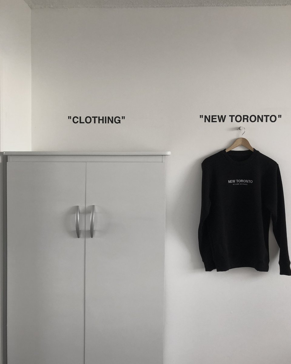 (Thread) My Virgil Abloh / Off-White Inspired Room Makeover Part 6 - "CLOTHING"