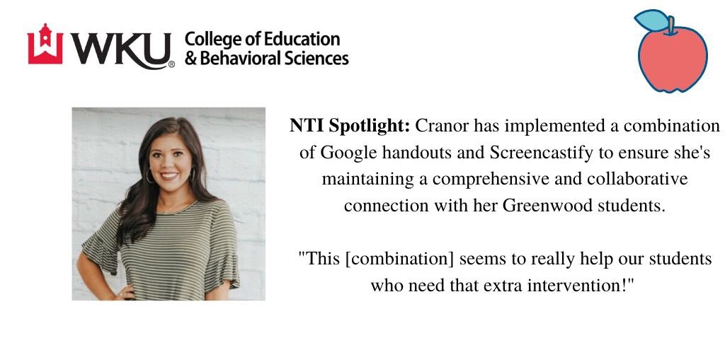 WKUCEBS's tweet photo. CEBS community, meet English for Secondary Education major, Rachel Cranor! #HowCEBSleads @WKUSTE @GwoodHS https://t.co/NLadeikIG6
