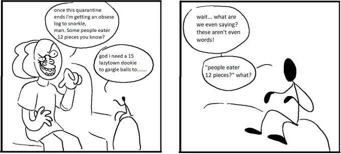 a 21st century comic man b-side: stay inside ! 