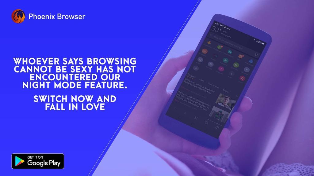 phoenix_browser's tweet photo. Whoever says browsing cannot be sexy has not encountered our Night Mode feature.
Switch now and fall in love with Africa's No1 Mobile Browser.
Download today>>> https://t.co/2iqgWBAzNr
#PHXBrowser
#NightMode
#StaySafe
#MondayMotivaton
#TheLockdown
#lockdown
#COVID19
#StayHome https://t.co/GDwiAQANRQ