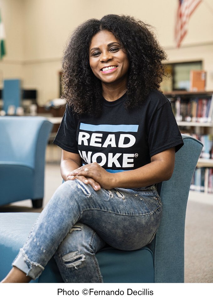 Cicely Lewis is School Library Journal’s 2020 School Librarian of the Year! @cicelythegreat promotes the library and all it offers. She finds a way to fulfill the needs of students and her school community. #SchoolLibOTY @sljournal @GwinnettSchools @Scholastic #readwoke